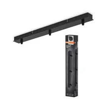 1906 PENDULUM 3X CANOPY LINEAR BK  OSRAM