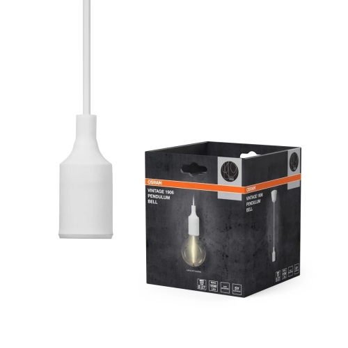 1906 PENDULUM BELL E27 WT          OSRAM
