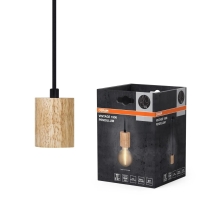 1906 PENDULUM CYLINDER WOOD E27 WD OSRAM