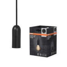 1906 PENDULUM ROUND E27 BK         OSRAM