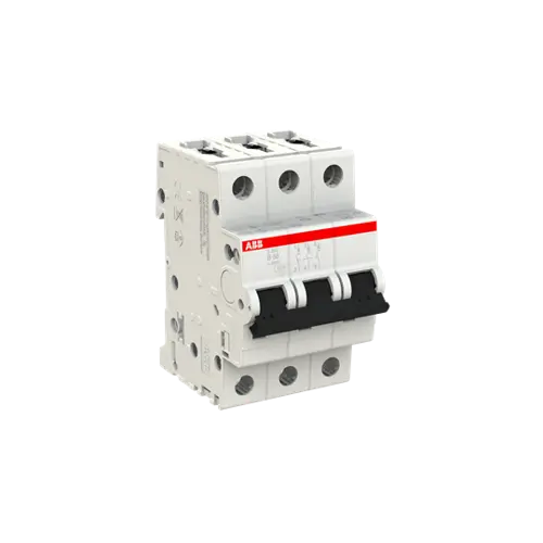 ABB circuit breaker S203 3-pole. 50A B 6kA
