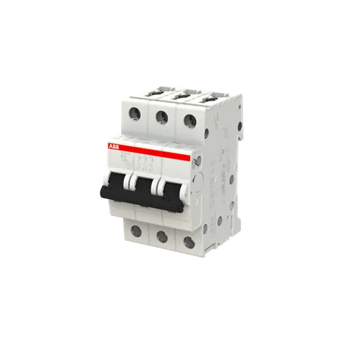 ABB circuit breaker S203M 3-pole. 6A B 10kA