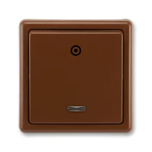 ABB CLASSIC push-button control r.1/0S; brown