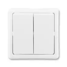 ABB CLASSIC serial switch r.5; white