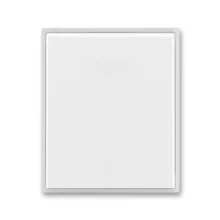 ABB ELEMENT switch cover simple; white/ice white