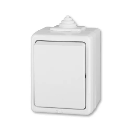 ABB PRAKTIK alternating switch r.6 IP44; white