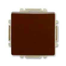ABB SWING single-pole switch r.1 with cover; brown