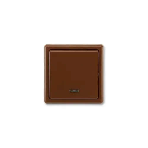 ABB switch 1-pole orient.doutnav. CLASSIC shifting 1So brown
