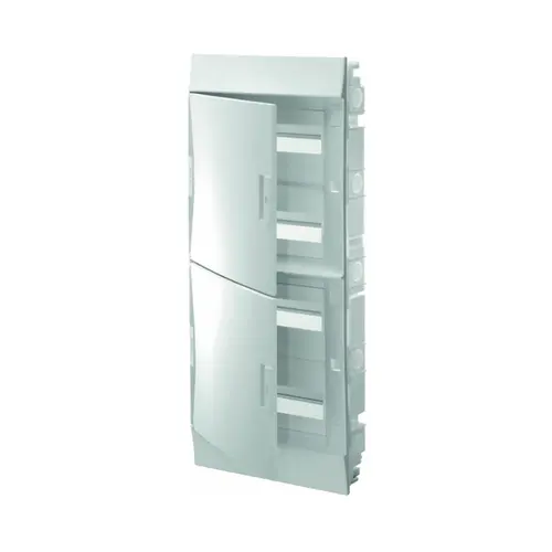 ABB switchboard.under.plaster Mistral41F 48mod. IP41 solid. door white N/PE