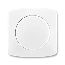 ABB TANGO dimmer cover with rotary control; white