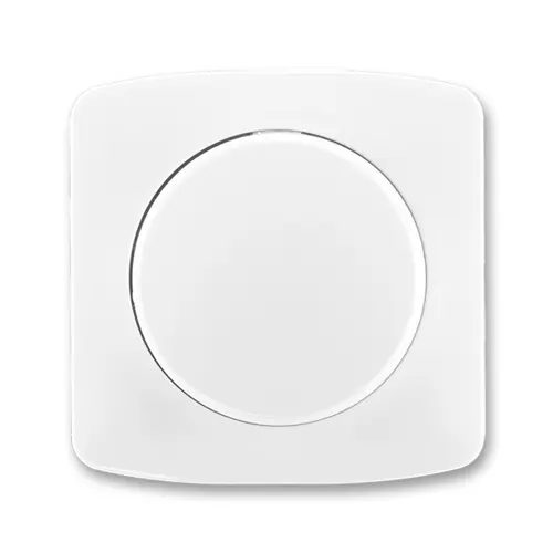 ABB TANGO dimmer cover with rotary control; white