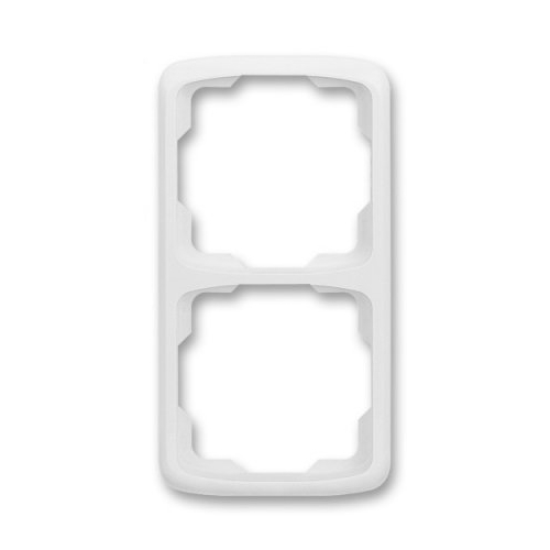 ABB TANGO rámeček dvojnásobný svislý ;bílá