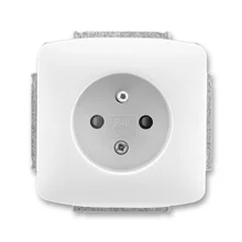 ABB TANGO socket. 1-us. 2P+PE blinds; white
