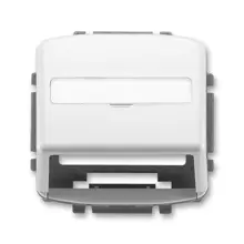 ABB TANGO socket cover. data single ;white