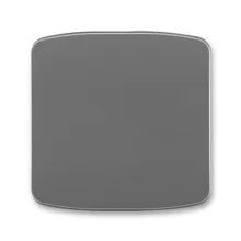 ABB TANGO switch cover simple; smoke gray