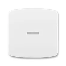 ABB TANGO switch cover single window; white
