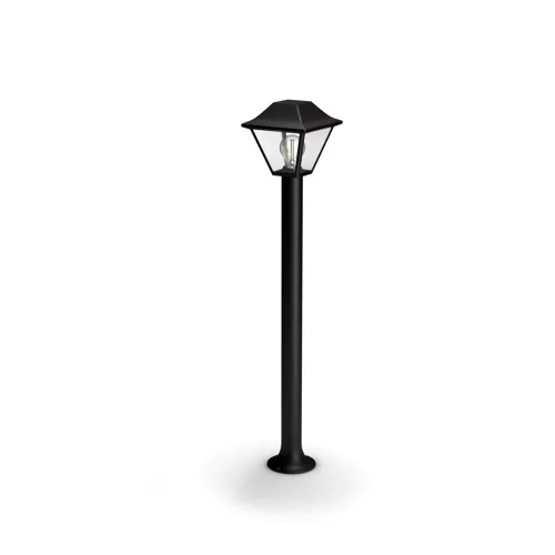 Alpenglow post black 1x60W 230V