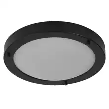 Bathroom Ceiling Luminaire IP44 E27 310mm E27 Black