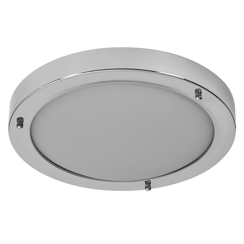 Bathroom Ceiling Luminaire IP44 E27 310mm E27 Chrome