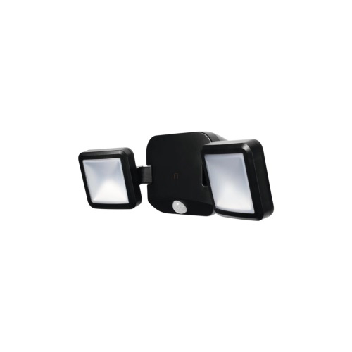 Battery LED Spotlight Double 10W 4000K IP54 Black