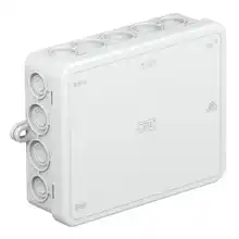 BETTERMANN junction box A 18 125x100x38mm IP55; grey
