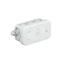 BETTERMANN junction box A 6 80x43x34mm IP55; grey