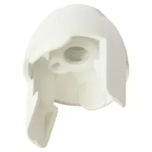 BJB hat for E14 socket - white