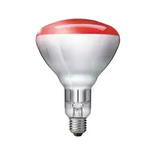 BR125 IR 250W E27 230-250V Red 1CT/10