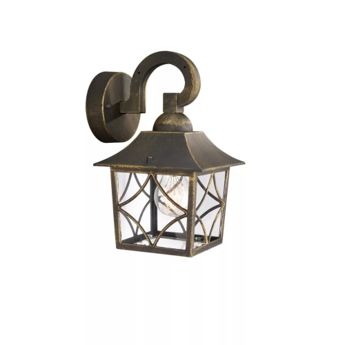 CAMBRIDGE wall lantern Black 1x60W down