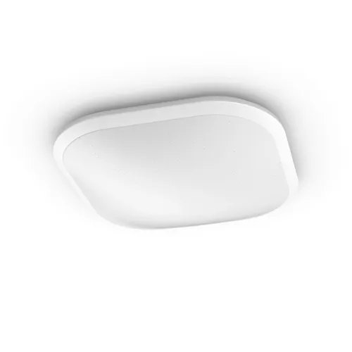 CAVANAL 27K SQ ceiling lamp white 1x18W