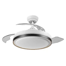 Ceiling fan Retractable 1070 66W White