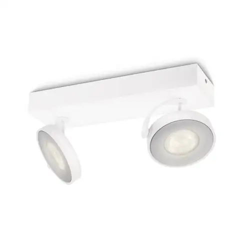 CLOCKWORK bar/tube white 2x4.5W SELV