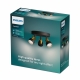 Conduit Spot 3x5W plate BS HV
