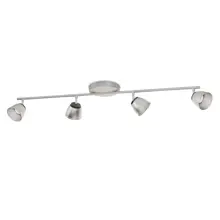 County bar/tube nickel 4x4W 230V