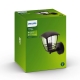Creek wall lantern black 1x60W 230V up