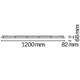 DAMP PROOF HIGH EFFICIENCY 1200 P 29W ML 840 IP65