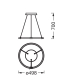 DECOR AURA PEND 18W 830 CLICK DIM  LEDV
