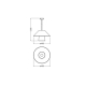 DECOR BAMBOO PAPER HUT PEND 400 E27LEDV
