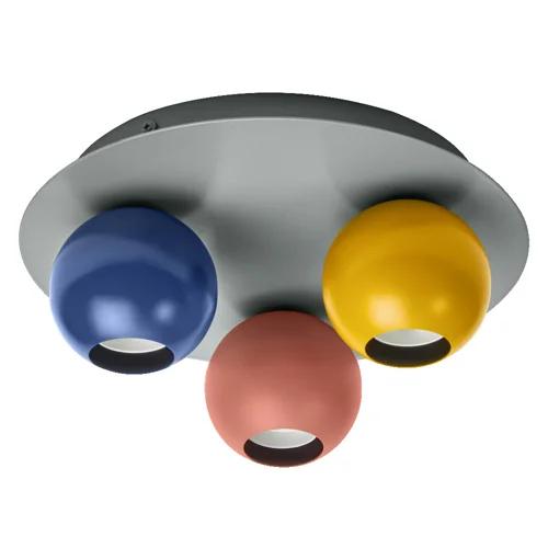 Decor Bubble Ceiling 3XE27 Multicolor