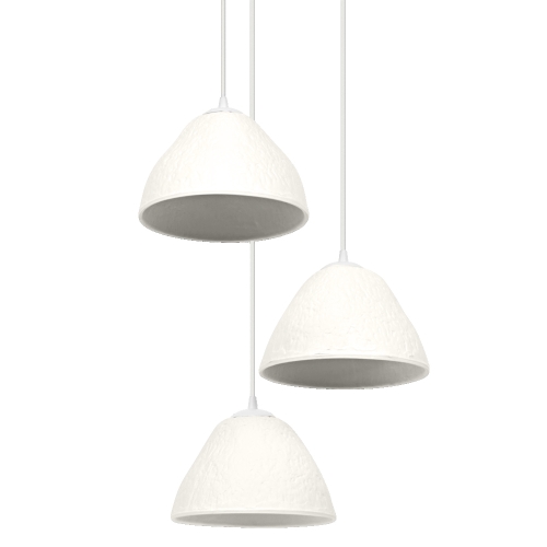 DECOR CAMEL BELL PENDANT 3XE14 WT  LEDV