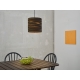 DECOR CARDBOARD CYLINDER PEND E27  LEDV