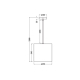 DECOR CARDBOARD CYLINDER PEND E27  LEDV