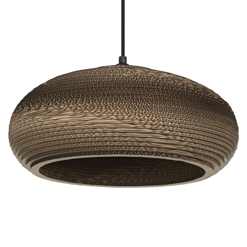 DECOR CARDBOARD DROP PENDANT E27   LEDV