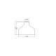 DECOR CARDBOARD HAT CEILING  E27   LEDV