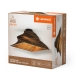 DECOR CARDBOARD SQUARE CLG TURN E27LEDV