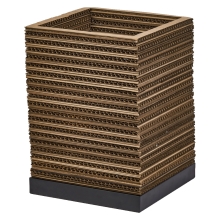 DECOR CARDBOARD SQUARE TABLE E27   LEDV