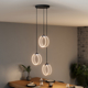 Decor Circle 3XPendant PL 20W Click CCT Black