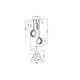 Decor Circle 3XPendant PL 20W Click CCT Black