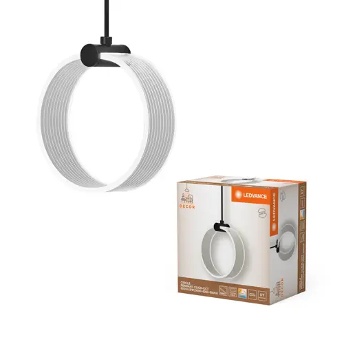 Decor Circle Ceiling 400 25W CLICKCCT Black