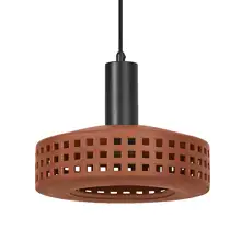 Decor Clay Windows Pendant 1XE27 Brown